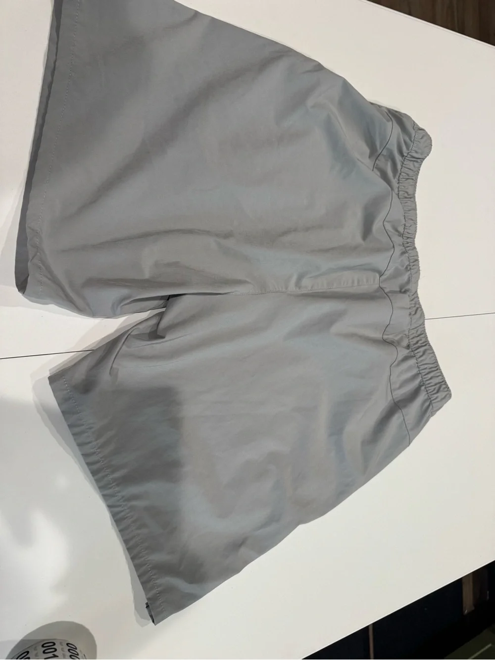 The North Face Men's Light Gray Athletic Shorts